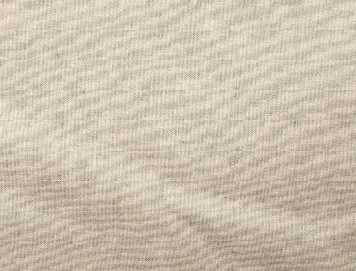 Återvunnen tygkasse, 140 g/m², närbild av tygets struktur – natur