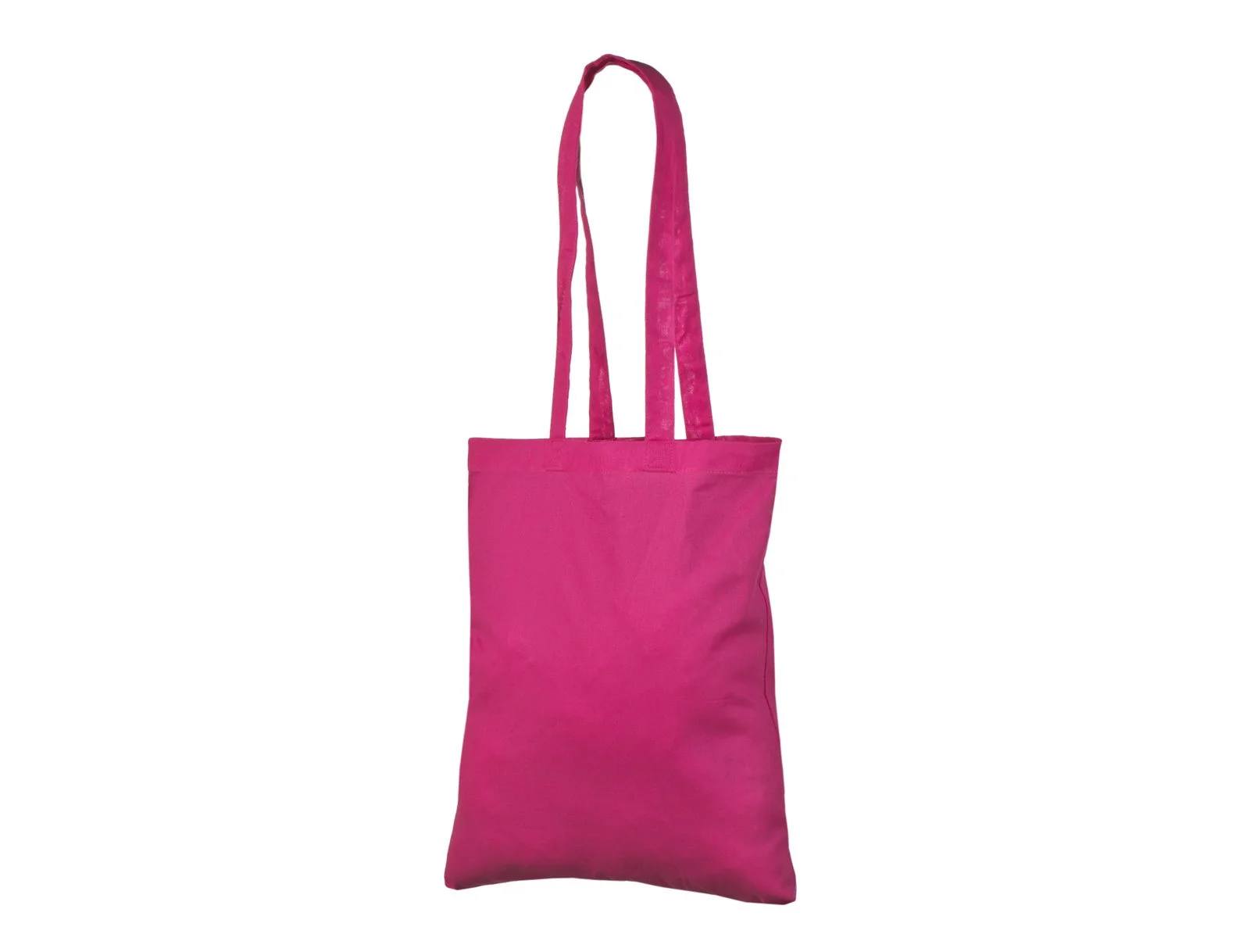 Bomullskasse, 140 g/m², utan tryck – magenta