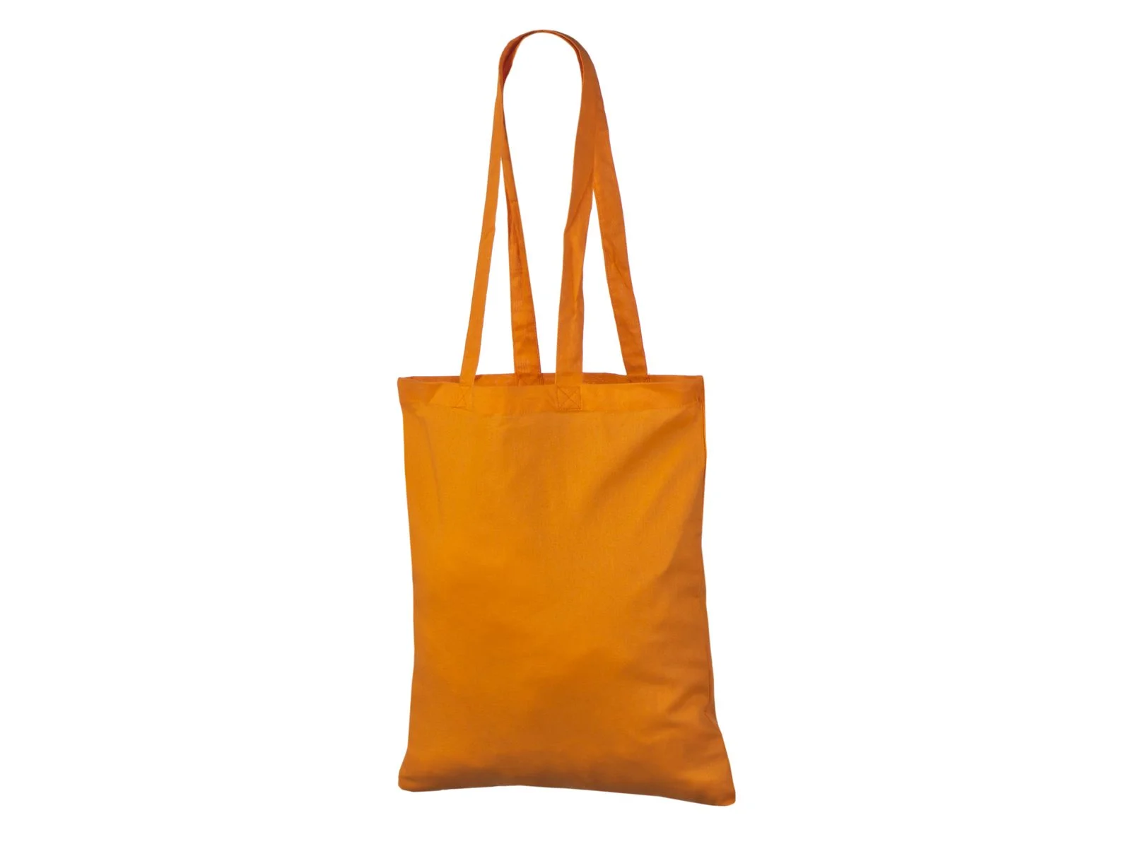 Bomullskasse, 140 g/m², utan tryck – orange