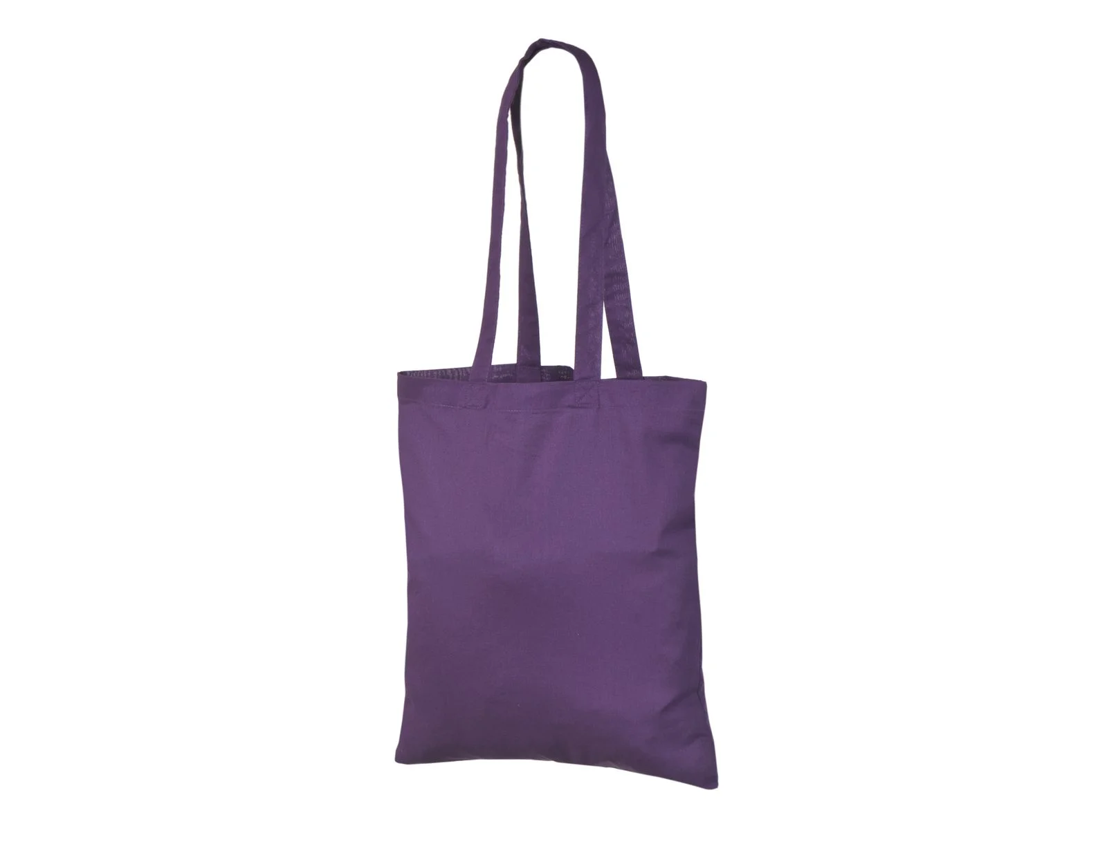 Bomullskasse, 140 g/m², utan tryck – violett