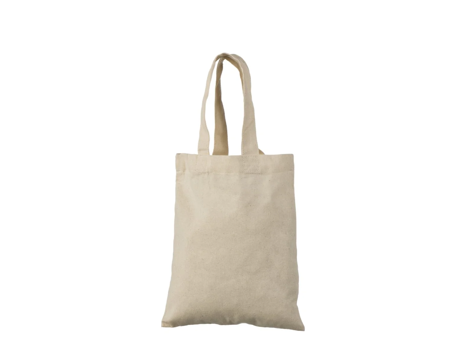 Bomullskasse, 22 × 26 cm, utan tryck – natur